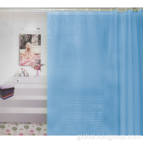 Shower Liner PEVA Shower Curtain with Ocean Design Printing Manufactory